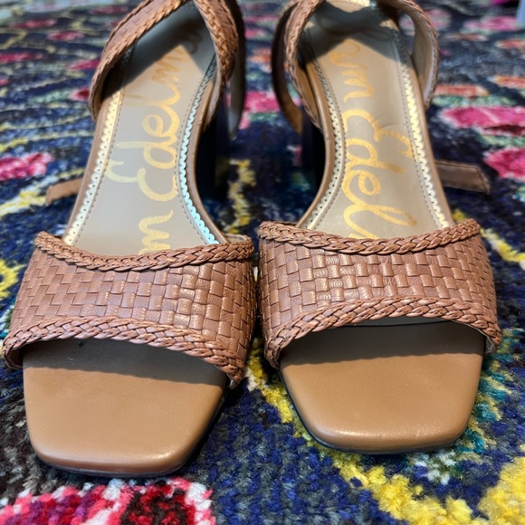 Tan Leather Sam Edelman Sandals W9 - Picture 4 of 12